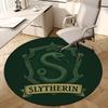 1pc Slytherin Crest Round Carpet, Made of Polyester,Perfect for Decorating Office Chairs, Living Rooms