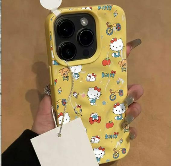 

Cute Kitty Case for Apple 17/16 Pro Max/14: Meteorite Design, Trendy & Soft Phone Cover iPhone 16