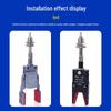 Hexagonal Anti-Rotation Mini Clamp Extension Rod with Leak-Proof Reinforced Seal for Various Clamps