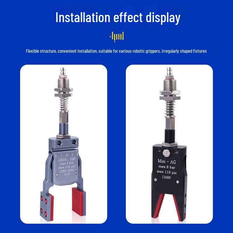 Hexagonal Anti-Rotation Mini Clamp Extension Rod with Leak-Proof Reinforced Seal for Various Clamps