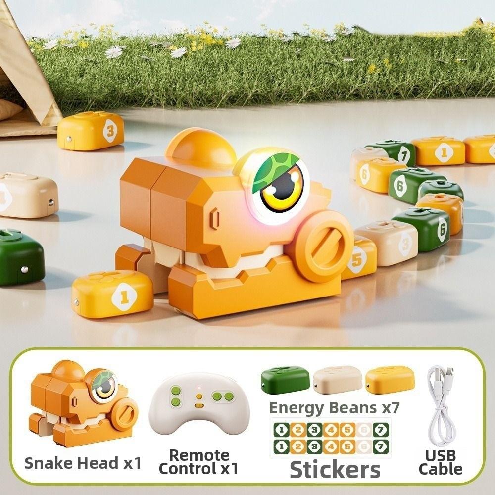 Interactive Battle Remote Control Car Magnetic Magnetic RC Car Greedy Snake Car  Boys Girl