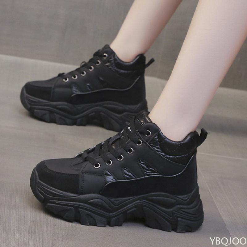 

Thick Soled Women s Shoes New Casual Versatile Sponge Sole Comfortable Sports Vulcanized Shoes Sneakers Women Luxury Platform 40