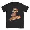 Vintage T Shirt Summer Curious George Novelty TShirts Pure Cotton Tshirt for Unisex Awesome Wholesale Short Sleeve Tees