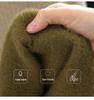 Ladies' 2023 Winter Velvet High-Neck Thick Sweater - Solid Color Long Sleeve Pullover Base Layer.
