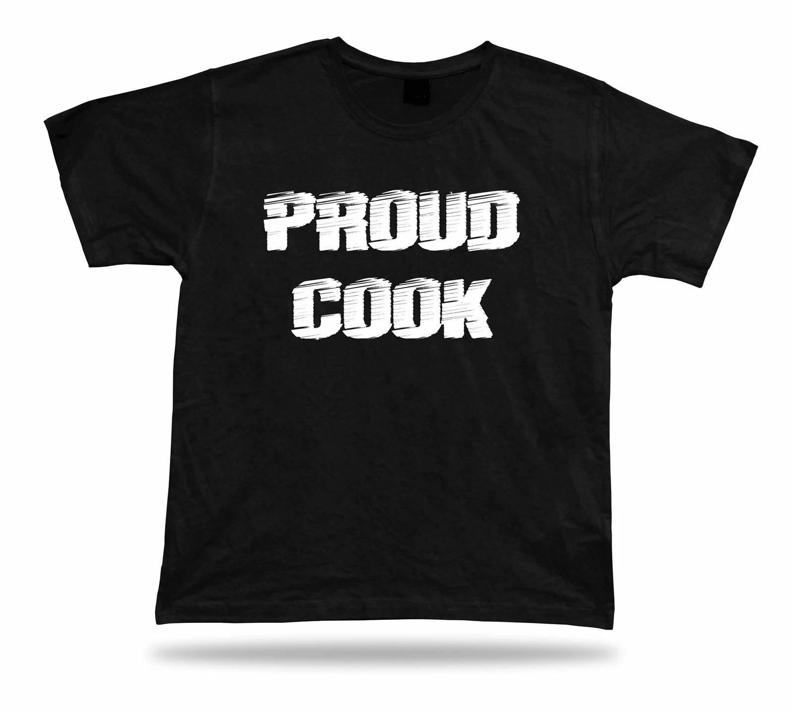 Proud Cook Awesome No1 best T shirt super Gift Idea birhday present Tee Holidays M