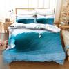 Summer Surf Seaside Vacation Duvet Cover Blue Water Comforter Bedding Set For Adults Queen Size 3d Quilt Bed Set Linening Bed