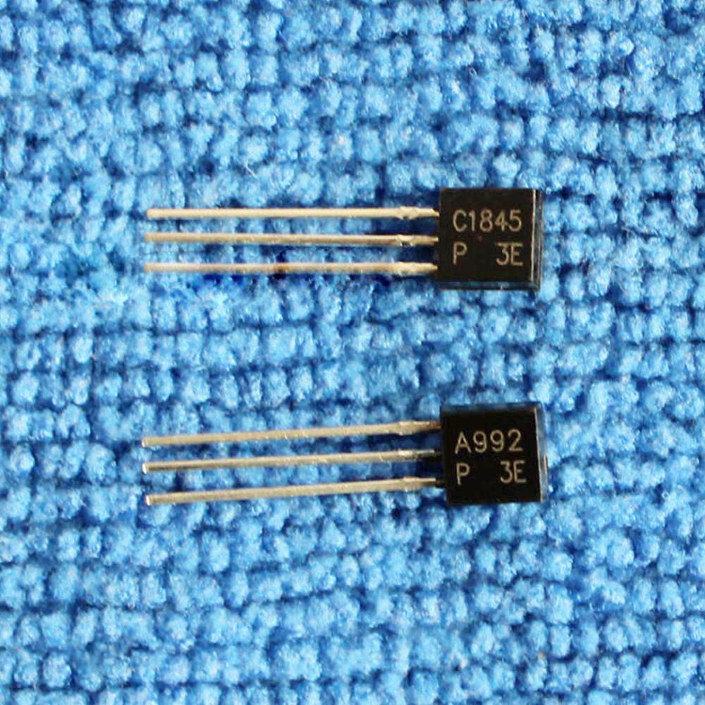 

10 пар 2SA992-P/2SC1845-P 2SA992/2SC1845 A992/C1845 Транзистор TO-92 2SA992 + 2SC1845 A992 + C1845 Интегральная схема IC TO92 20 шт.