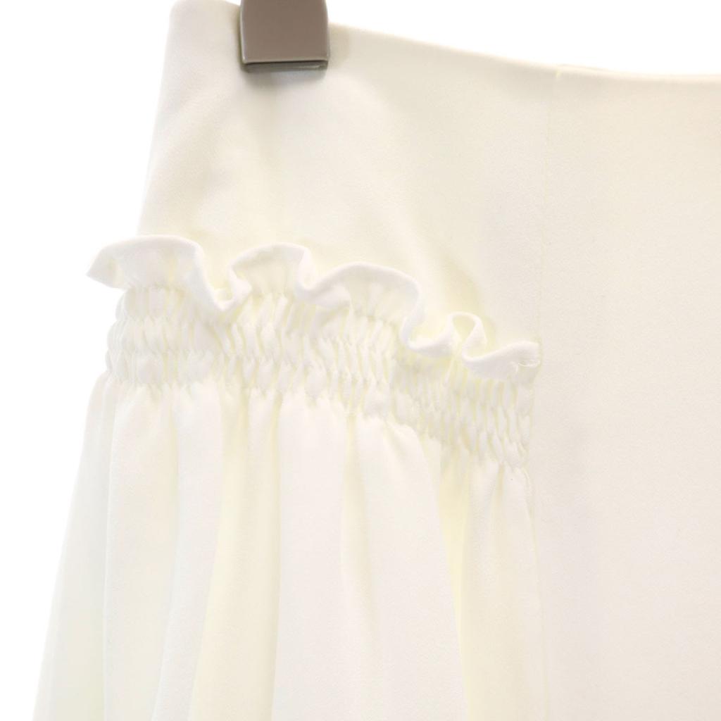 Rene fabriqué au Japon Longueur midi Jupe plissée 34 blanc Femme Occasion