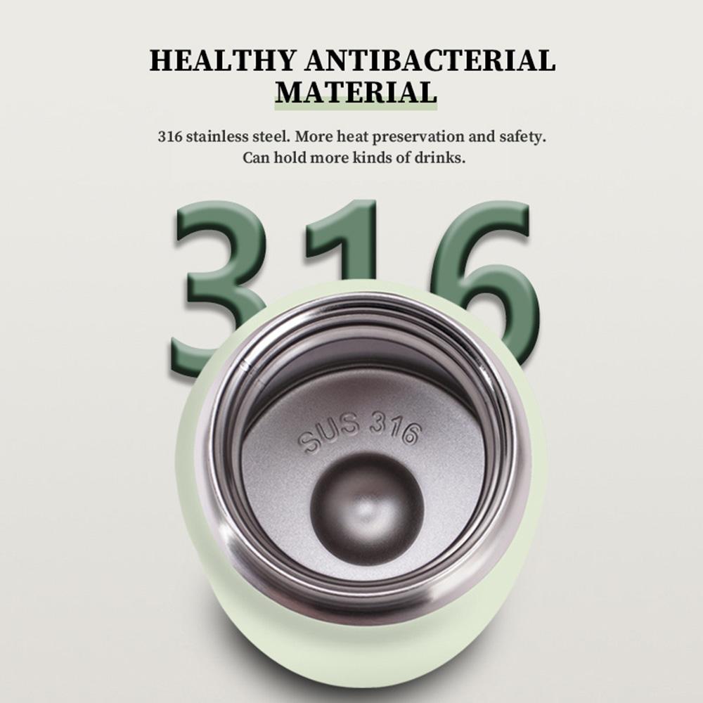 200/300ML Stainless Steel Insulated Cup Double Vacuum Coffee Mug for Hot & Cold Portable Water Bottle Gifts for Girls