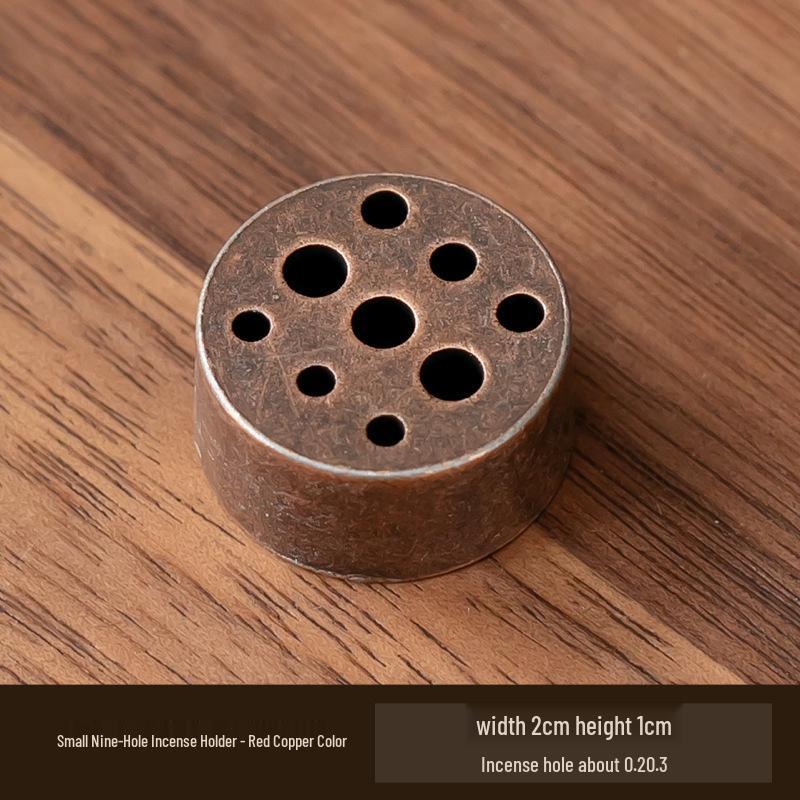 Antyczny dwuwarstwowy uchwyt na kadzidło lotosowe na ceremonię herbaty i kadzidło Buddy, wielopory palnik na kadzidło sandałowe.