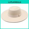 Wool Felt Bowler Hat For Men Women With Wide Brim Sun Protection And Breathability