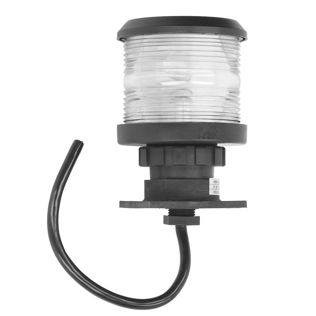 Lampă de navigație LED albă cu ancoră, pentru barcă marină, impermeabilă IP56, vizibilitate 2NM
