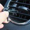 1 stk biloppbevaringspose Billuftuttak ruskpose for mobiltelefonnøkkel Solbriller Ventilasjon Dashboard Ryddig hengende lærorganiseringsboks