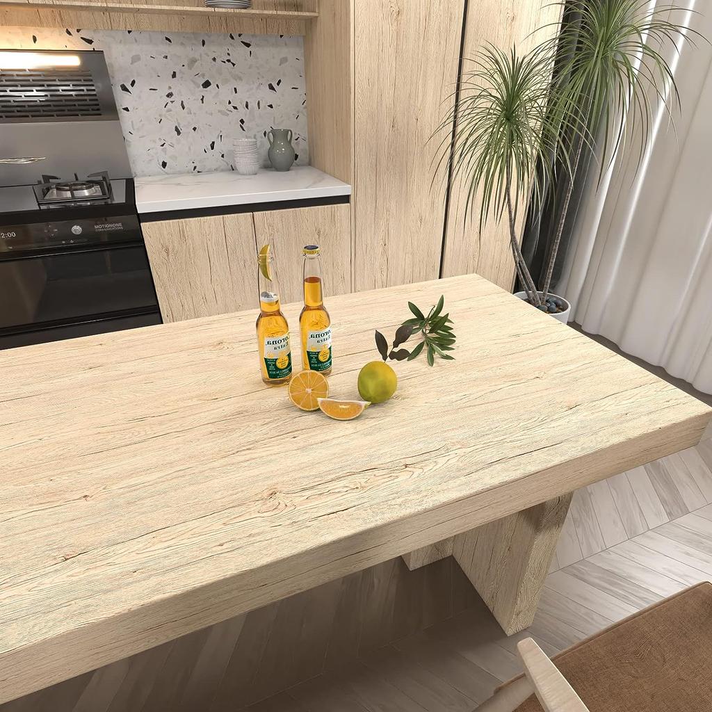 40CM Široký Dřevěný Dekorační Papír na Nábytek Vodotěsná Vinylová Samolepka na Zeď Samolepicí PVC Tapeta Samolepka na Dveře Kuchyňské Skříňky