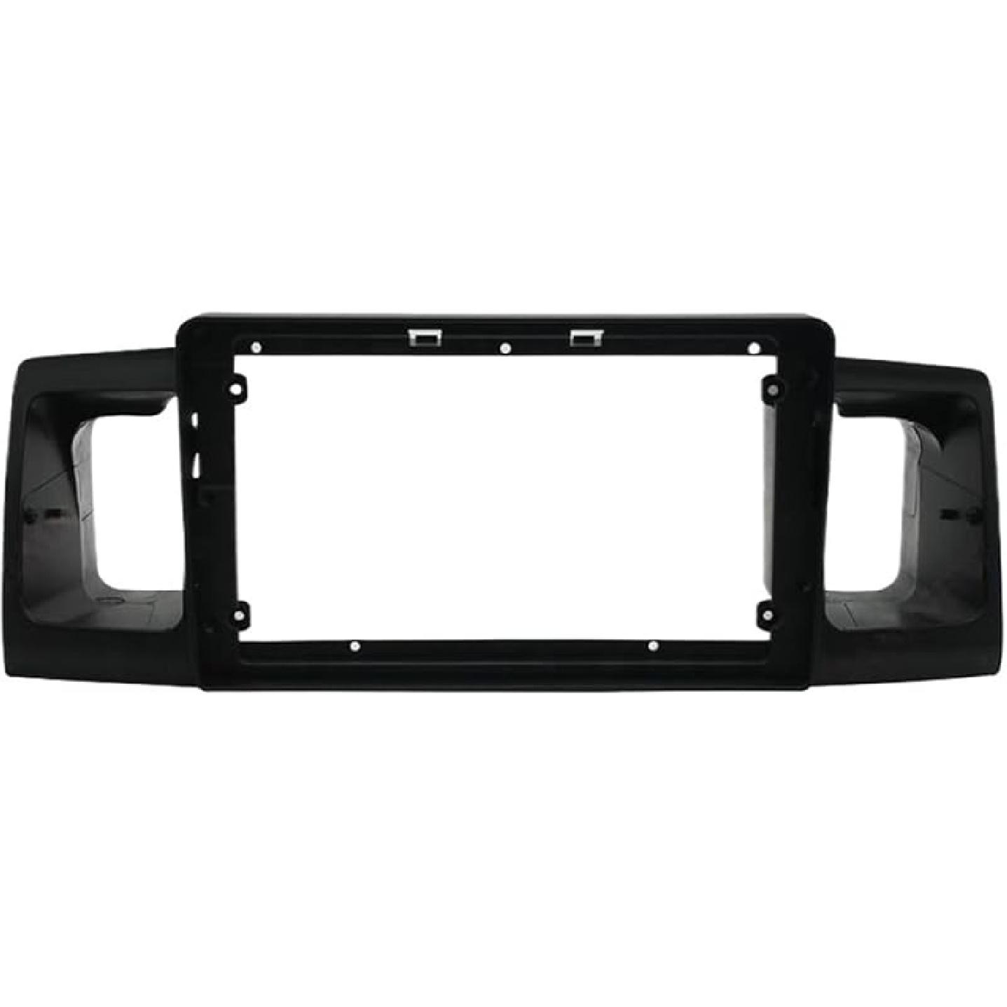 Car Radio Fascia 9 Inch Car Radio Fascia Panel Fit for Toyota Fit for Corolla EX 2007-2012 2013+ Stereo Frame (Color : 03-12 Black Frame), HONGF 03-12 Black Frame