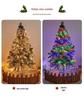 LED Christmas Tree Topper: USB-Powered Star Waterfall Lights, Decorative Hanging Flow Lights