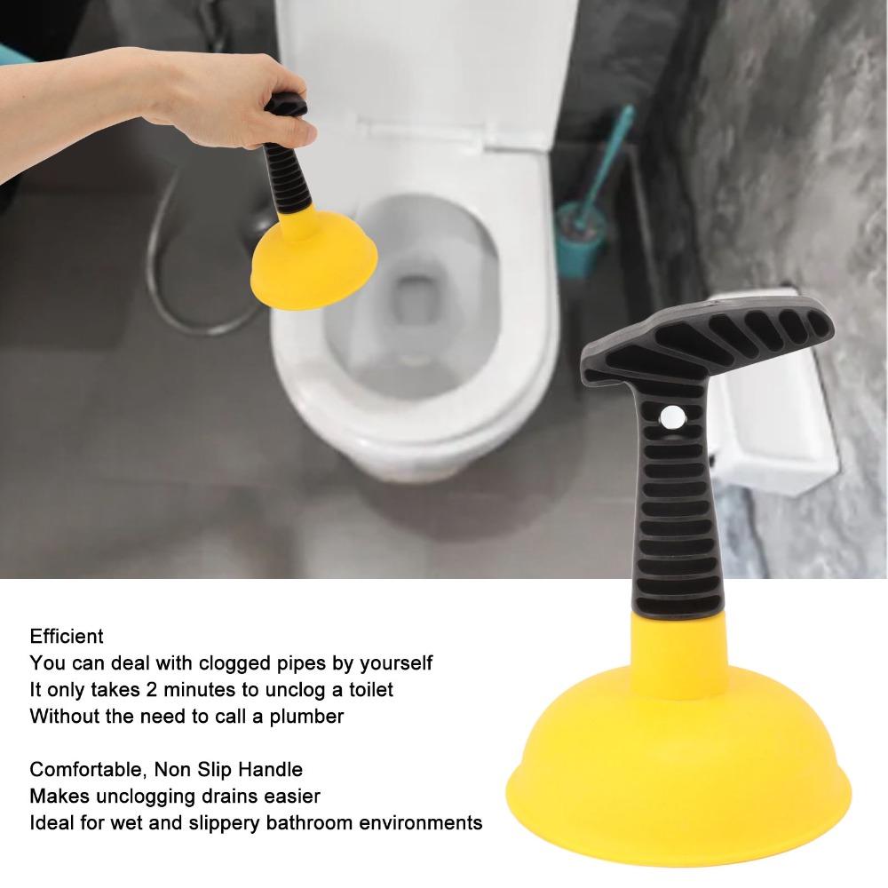 Space Saving Mini Drain Plunger Ergonomic Grip Bathroom Cup Plunger Sink Plunger Kitchen Sink