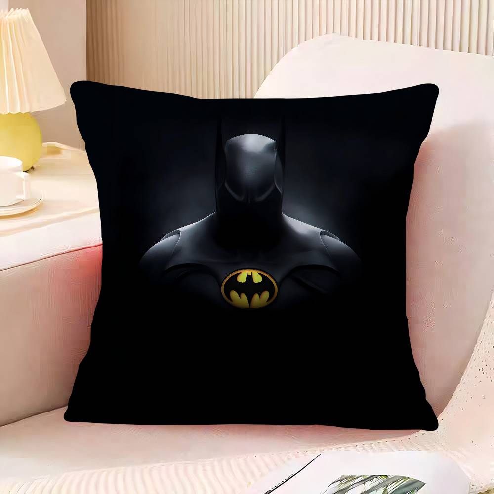 

B-Batman Pillow Cushion Cover Pillowcase Living Room Sofa Home Decor Customized 16x16Inch
