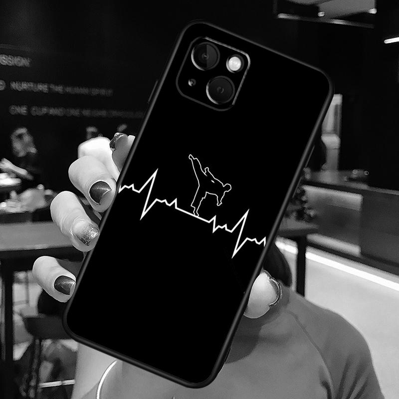 Kung Fu Taekwondo Karate Phone Case For iPhone 16 Pro Max 15 13 12 11 14 Pro Max Plus 12 13 Mini XR 16e Funda Cover