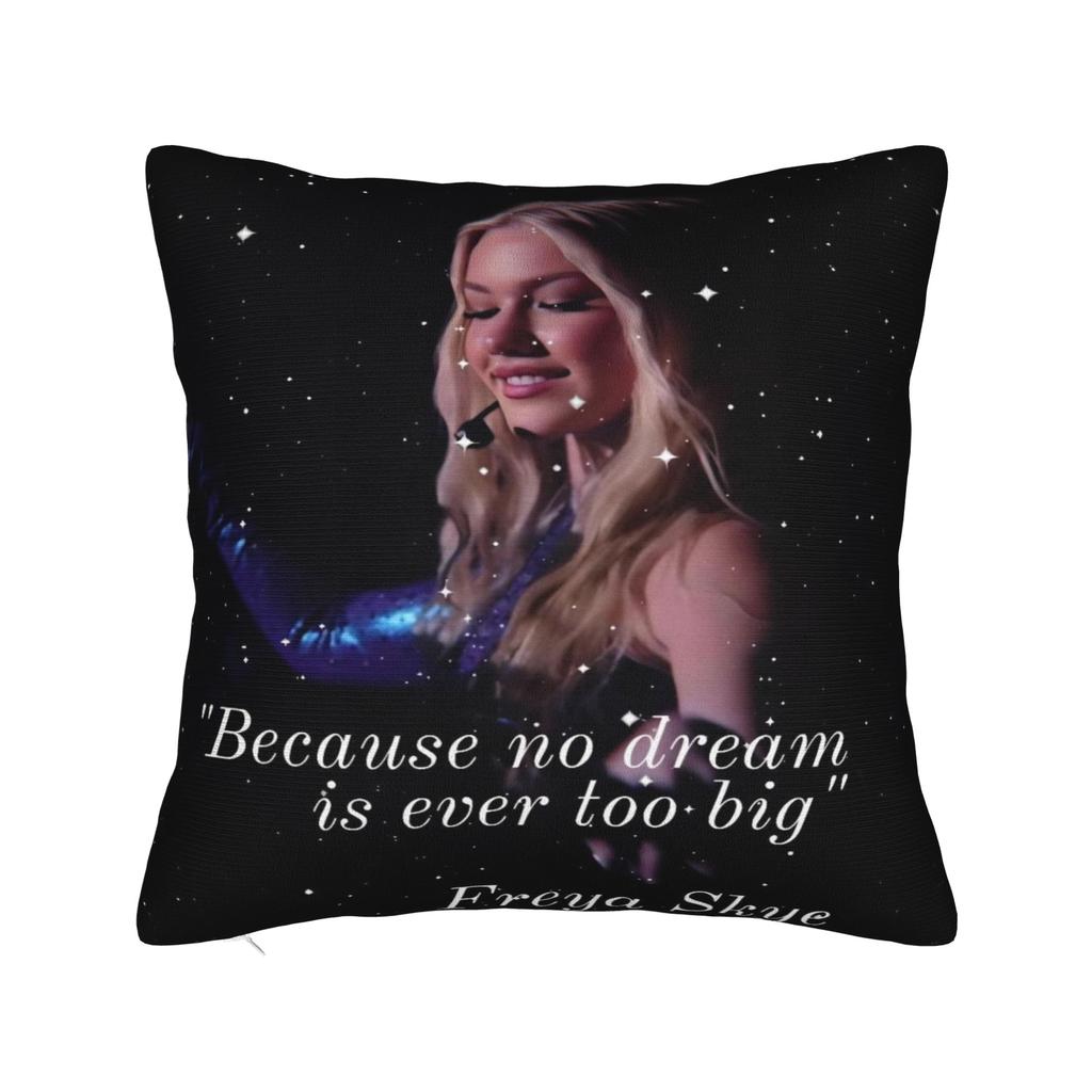 Freya Skye Singer Tour 2026 Povlaky na polštáře Merch Potiskovaný povlak na polštář Dekor Potah na polštář Domov Více velikostí