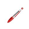 Oeny 7-inch Silicone Food Tongs (4-Pack)