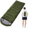 VWDE Military Green Outdoor Camping Sleeping Bag