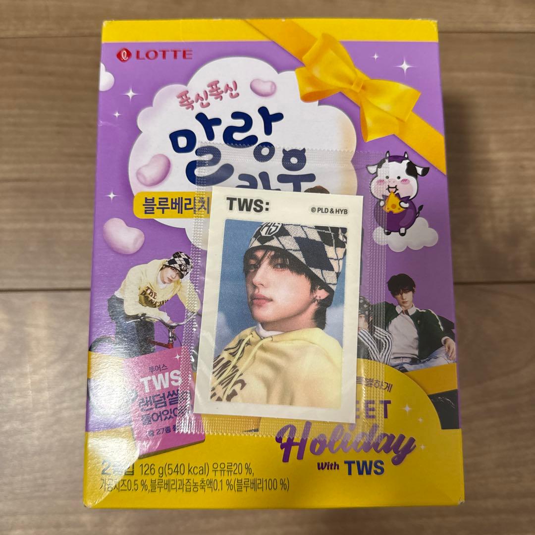 

[USED] TWS Signu Sticker Korea Lotte Collaboration Marurankau