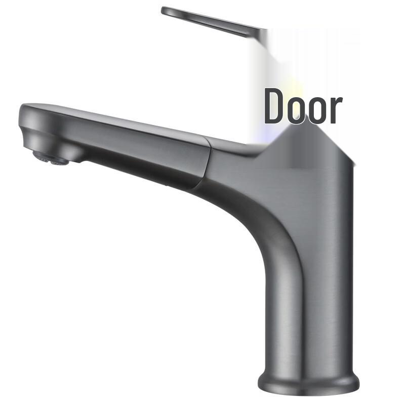 OEING Gunmetal Grey Pull-out Basin Faucet Sink faucet bathroom faucet kitchen faucet