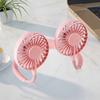 1200mAh USB Small Cooling Fan Low Noise Portable Rechargeable Neck Cooling Fan Comfortable To Wear for Home School Office
