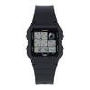 Quartz Digital Resin Black LF-20W-1A Watch, [Used]