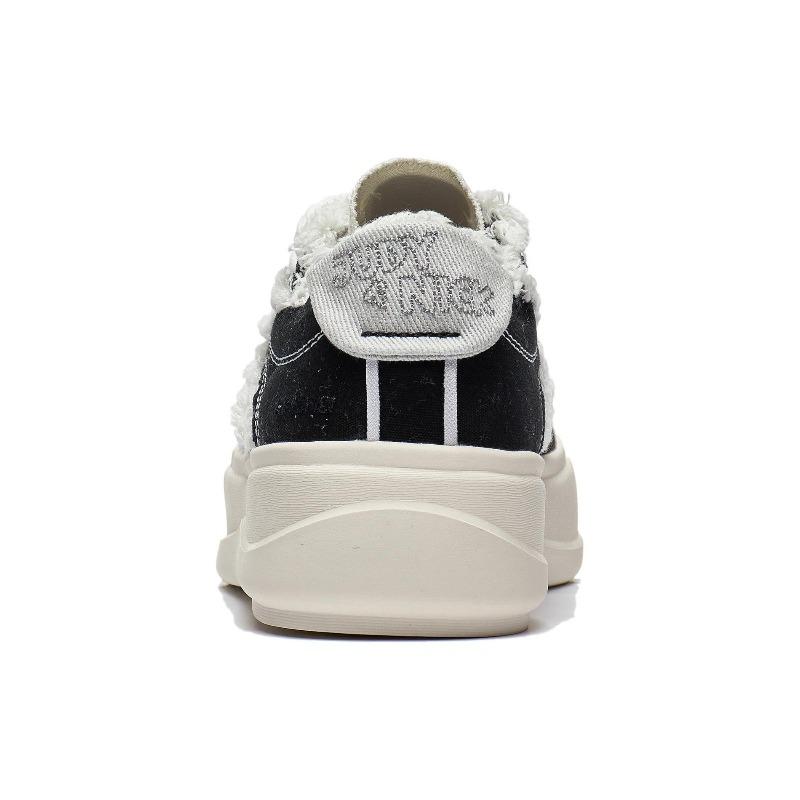 Disney X Li-Ning Honey Platform Women's Low-Top Lifestyle Shoes Black White AGCT042-1