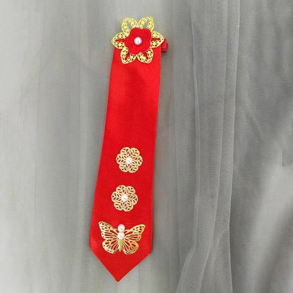 Flower Korean Hanbok Hairband Butterfly Stage Dance Costume Fashion Korean Headband  Ladies