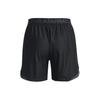 Under Armour Solid Color Letter Print Training Shorts Women Shorts Black 1370734-001