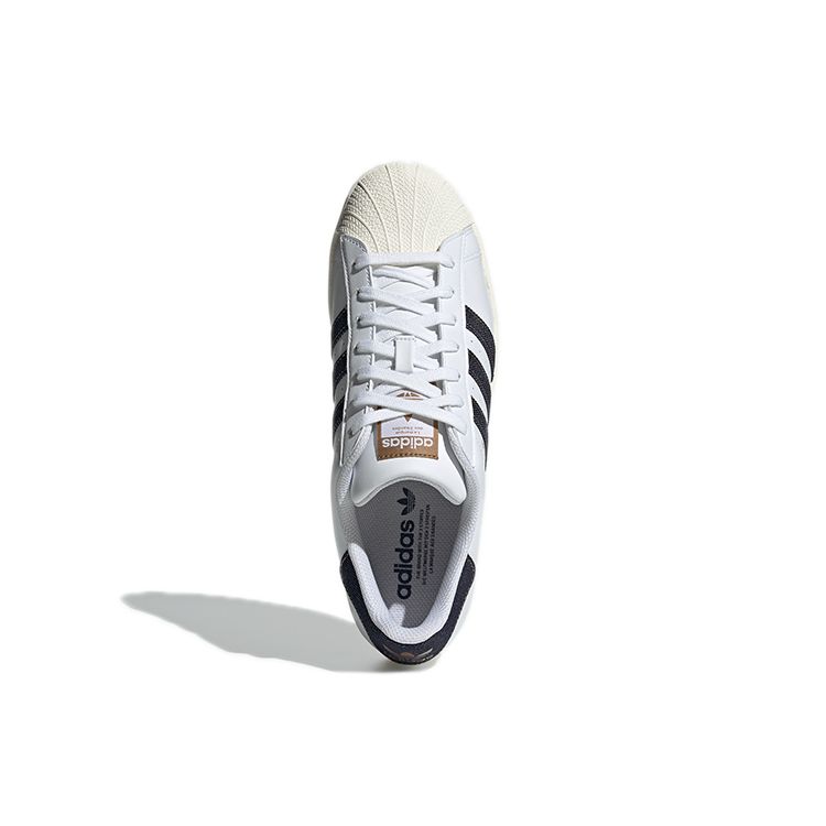 Adidas Originals Superstar Low Top Sneakers Unisex Sneakers White Blue GX5187