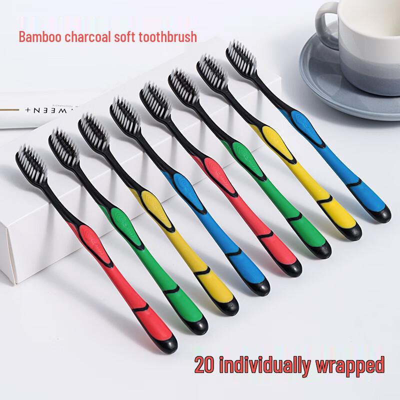 Ally Barrel-Packed Adult Disposable Soft Toothbrushes