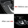 Carbon Fiber Gear Shift Control Panel Cover Interior Trim Sticker For BMW F20 F21 2012-2015 Car Interior Accessories