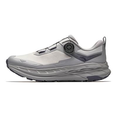 Qilian Lżejsze Buty do Biegania w Terenie Męskie Trampki Szaro-Chmurowe 112545591-2
