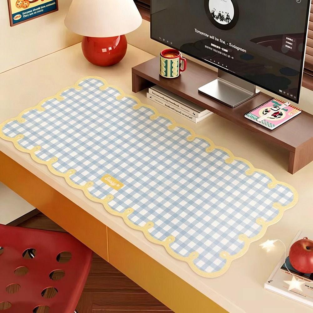 PVC Extra Großes Mauspadd Nicht Rutschende Tastaturmatte Neue Schreibtischmatte Laptop Tisch