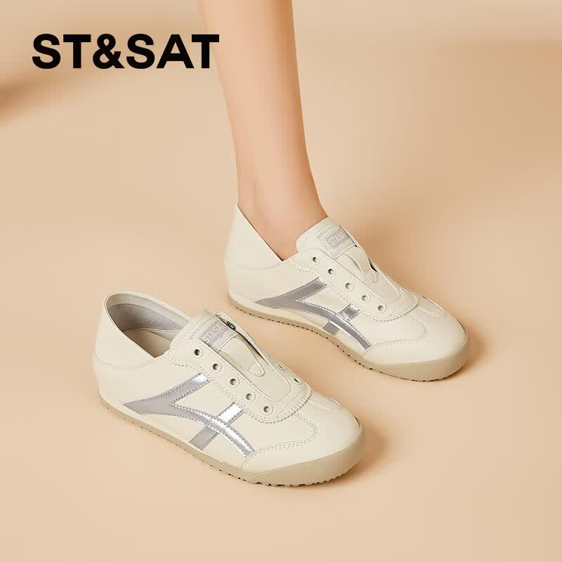 Women s Internal Height-Increasing German Trainer Style Casual Shoes 36 серебряный