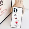 Red Wine Glass Art Phone Case For iPhone 16 Pro Max 14 13 12 11 15 17 Pro Max mini 15 16 Plus 16e Back Cover