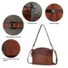 Leather Women's Bag Summer Women's 2025 First Layer Cowhide Dumpling Bag Retro Niche Commuter Shoulder Messenger Bag