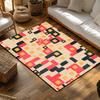 Stylish Modern Area Rugs Washable Non Slip Floor Mats Entryway Doormats Living Room Decor Home Accent Geometric Pattern Durable