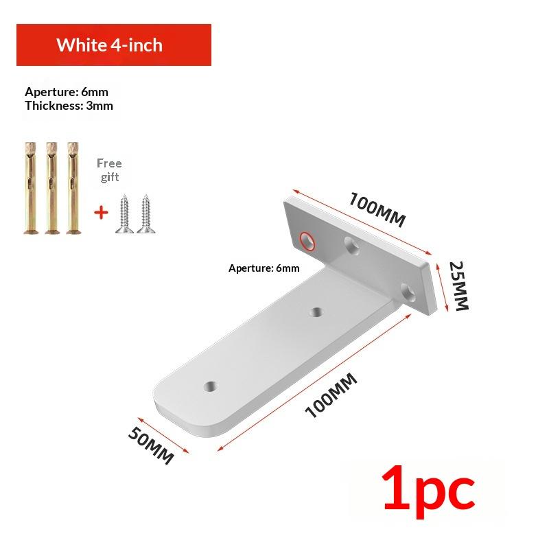 1 Set Metal Wall Shelf Support Wall Mount Cast Iron Shelves Brackets 3Mm Heavy Duty Floating Shelf Brackets Accessories