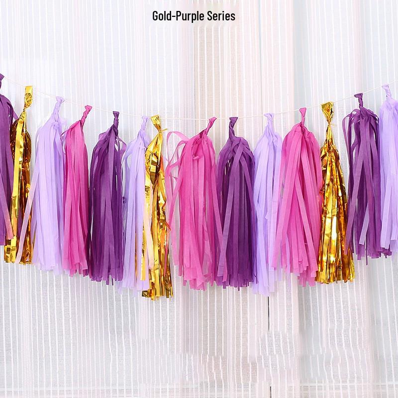Tassel Balloon Fringe Ribbon for Party and Wedding Decoration