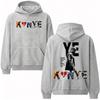 Kanye West Rapper Hoodies Telling Truth Is Crazy in A World Full of Lies Pullovers Unisex Harajuku Gothic Fashion Sweatshirts