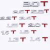 3D metal 3D 1.4 1.5 1.6 1.8 2.0 2.2 2.4 2.5 2.8 3.0 T  car trunk  tail decoration car displacement metal labeling