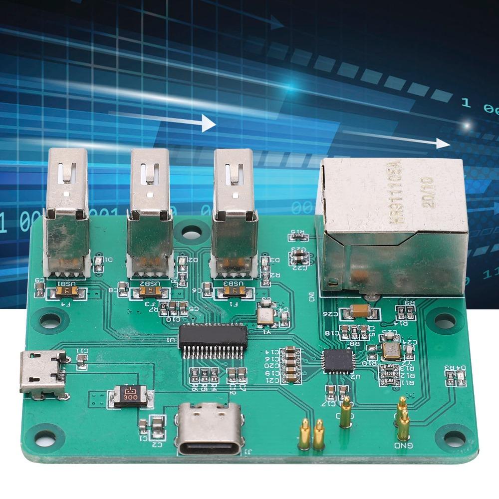 3 USB 2.0 Channel HUB Expansion Board Type-C Power Supply Expansion Module Expansion Accessories