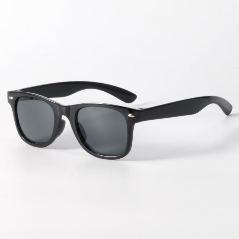 Customizable Colorblock Kids' Sunglasses: Fashionable, Anti-Radiation, Windproof, Sandproof, UV Protection.