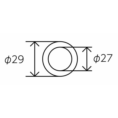 Shinwa Sokutei Aluminum Pole, 2m, 76988