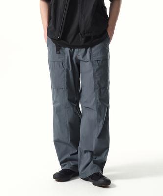 [City Leisure] Cn Belted Utility Pants [Blue Grey]